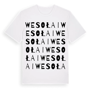 Wesoła I ordlek t-shirt – ekologisk bomull t-shirt från Pinshirt