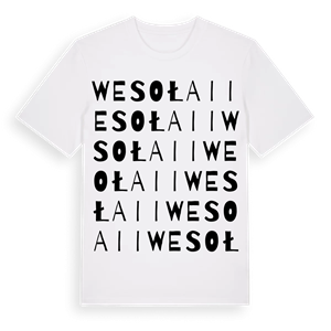 Wesoła II ordlek t-shirt – ekologisk bomull t-shirt från Pinshirt