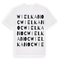 Wielkanoc ordlek t-shirt
