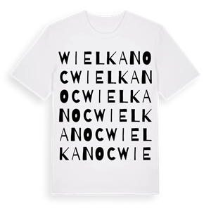 Wielkanoc ordlek t-shirt – ekologisk bomull t-shirt från Pinshirt