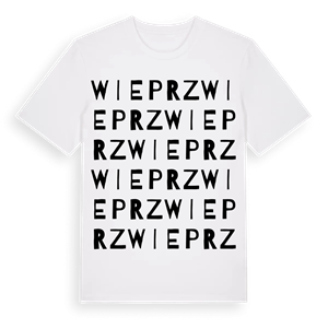 Wieprz ordlek t-shirt – ekologisk bomull t-shirt från Pinshirt