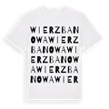 Wierzbanowa ordlek t-shirt