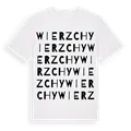 Wierzchy ordlek t-shirt