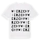 Wierzchy ordlek t-shirt