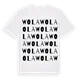Wola ordlek t-shirt