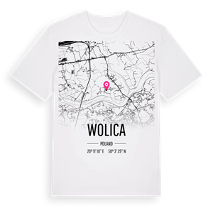 Wolica karta t-shirt – ekologisk bomull t-shirt från Pinshirt