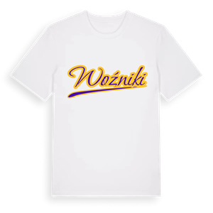 Woźniki baseball t-shirt – ekologisk bomull t-shirt från Pinshirt