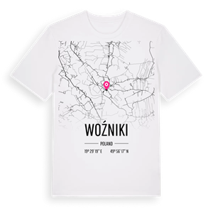Woźniki karta t-shirt – ekologisk bomull t-shirt från Pinshirt