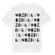 Woźniki ordlek t-shirt