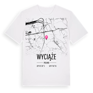 Wyciąże karta t-shirt – ekologisk bomull t-shirt från Pinshirt