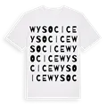 Wysocice ordlek t-shirt