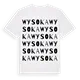 Wysoka ordlek t-shirt