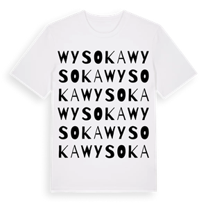 Wysoka ordlek t-shirt – ekologisk bomull t-shirt från Pinshirt