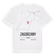Zagorzany karta t-shirt
