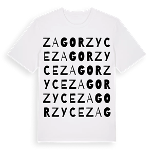 Zagorzyce ordlek t-shirt – ekologisk bomull t-shirt från Pinshirt