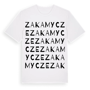 Zakamycze ordlek t-shirt – ekologisk bomull t-shirt från Pinshirt