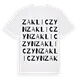 Zakliczyn ordlek t-shirt