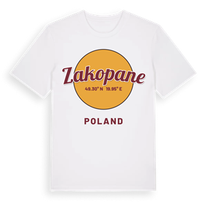Zakopane cirkel t-shirt – ekologisk bomull t-shirt från Pinshirt