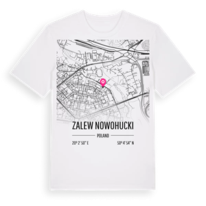 Zalew Nowohucki karta t-shirt – ekologisk bomull t-shirt från Pinshirt