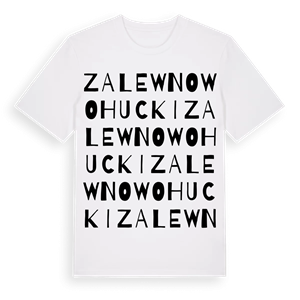 Zalew Nowohucki ordlek t-shirt – ekologisk bomull t-shirt från Pinshirt