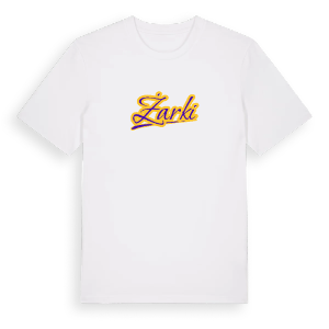 Żarki baseball t-shirt – ekologisk bomull t-shirt från Pinshirt