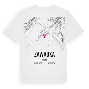 Zawadka karta t-shirt – ekologisk bomull t-shirt från Pinshirt