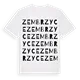 Zembrzyce ordlek t-shirt