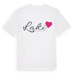 Łąki hjärta t-shirt – ekologisk bomull t-shirt från Pinshirt