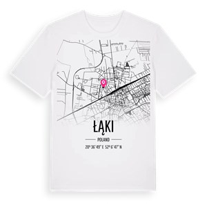 Łąki karta t-shirt – ekologisk bomull t-shirt från Pinshirt