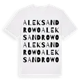Aleksandrowo ordlek t-shirt