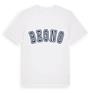 Begno college t-shirt – ekologisk bomull t-shirt från Pinshirt