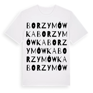 Borzymówka ordlek t-shirt – ekologisk bomull t-shirt från Pinshirt