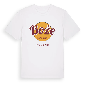 Boże cirkel t-shirt – ekologisk bomull t-shirt från Pinshirt