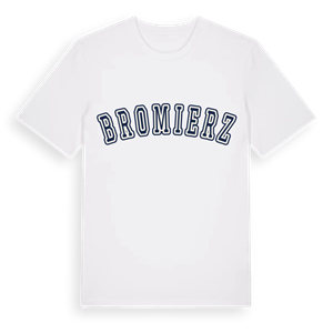 Bromierz college t-shirt – ekologisk bomull t-shirt från Pinshirt
