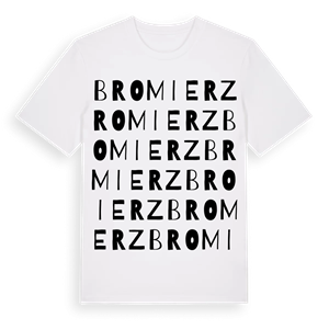 Bromierz ordlek t-shirt – ekologisk bomull t-shirt från Pinshirt