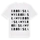 Bronisławy ordlek t-shirt