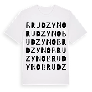 Brudzyno ordlek t-shirt – ekologisk bomull t-shirt från Pinshirt