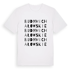 Budy Michałowskie ordlek t-shirt – ekologisk bomull t-shirt från Pinshirt