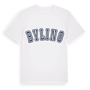 Bylino college t-shirt – ekologisk bomull t-shirt från Pinshirt