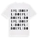 Bylino ordlek t-shirt