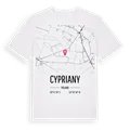Cypriany karta t-shirt