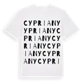 Cypriany ordlek t-shirt