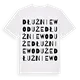 Dłużniewo Duże ordlek t-shirt