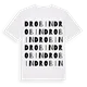 Drobin ordlek t-shirt