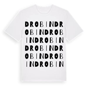 Drobin ordlek t-shirt – ekologisk bomull t-shirt från Pinshirt