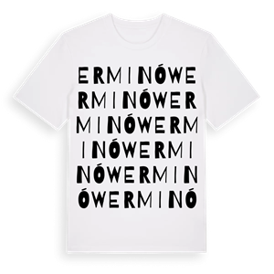 Erminów ordlek t-shirt – ekologisk bomull t-shirt från Pinshirt