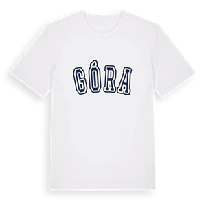 Góra college t-shirt – ekologisk bomull t-shirt från Pinshirt