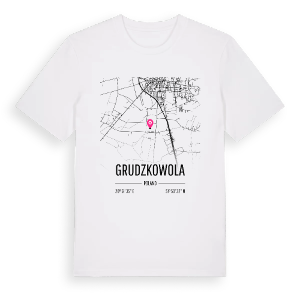 Grudzkowola karta t-shirt – ekologisk bomull t-shirt från Pinshirt