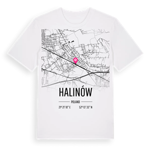 Halinów karta t-shirt – ekologisk bomull t-shirt från Pinshirt
