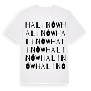Halinów ordlek t-shirt – ekologisk bomull t-shirt från Pinshirt